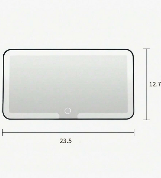 LED Makeup Visor Mirror